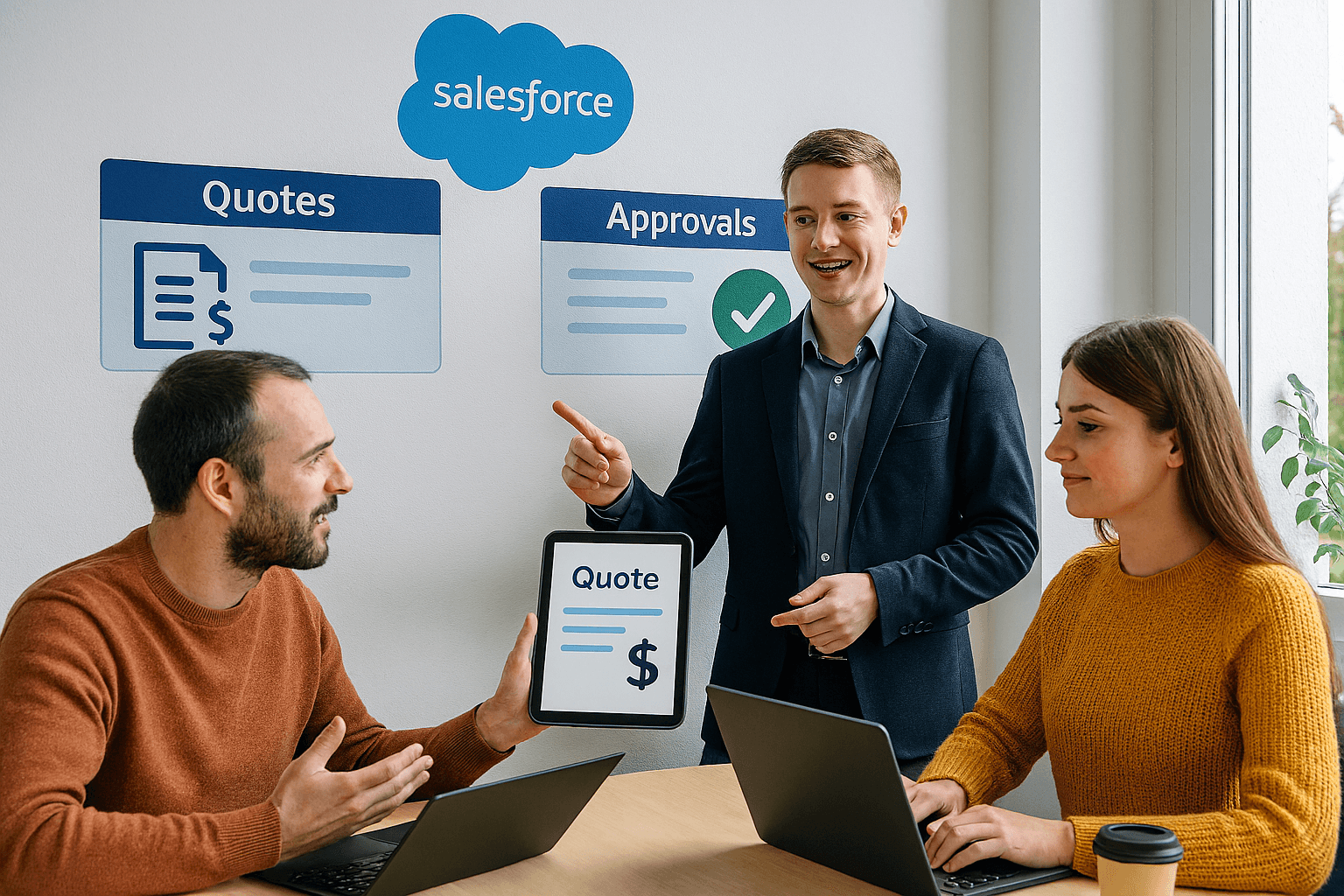 digital dashboards for quotes and approvals